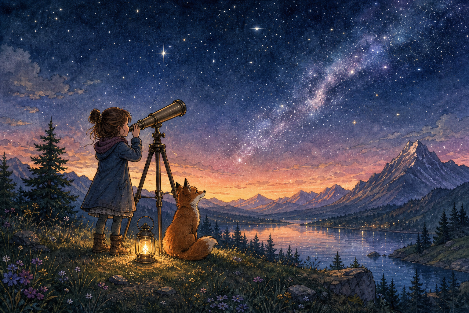 Example of drawing artwork